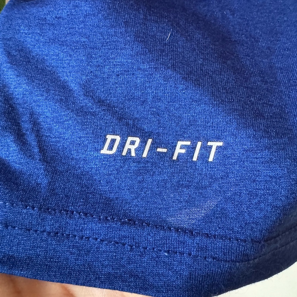 NY Giants Football NIKE Dri-Fit Blue Short Sleeve Tee Shirt Men’s XL - Picture 2 of 6